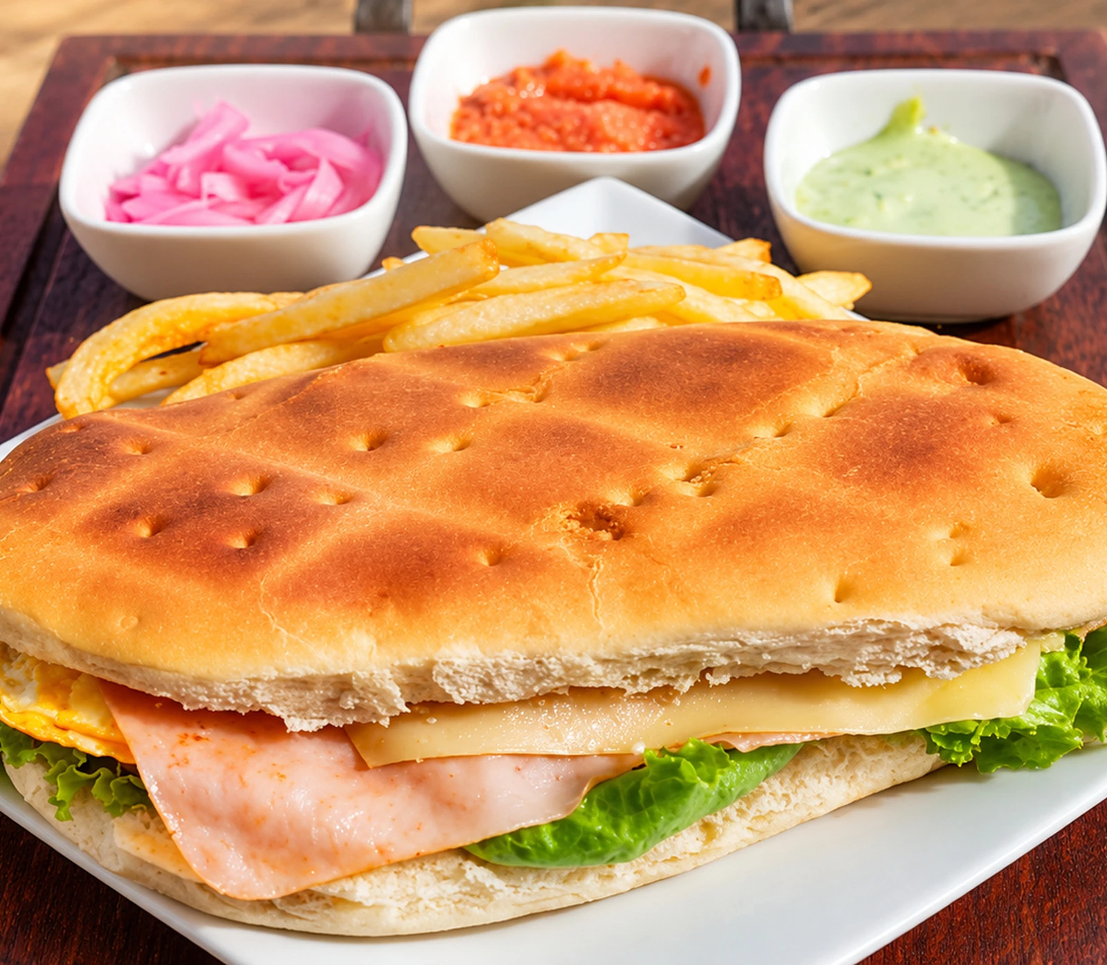 Sándwich de lomito de RefiShop Aguaray